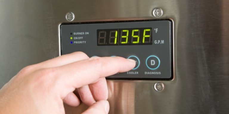 Digital control on Tankless Water Heater