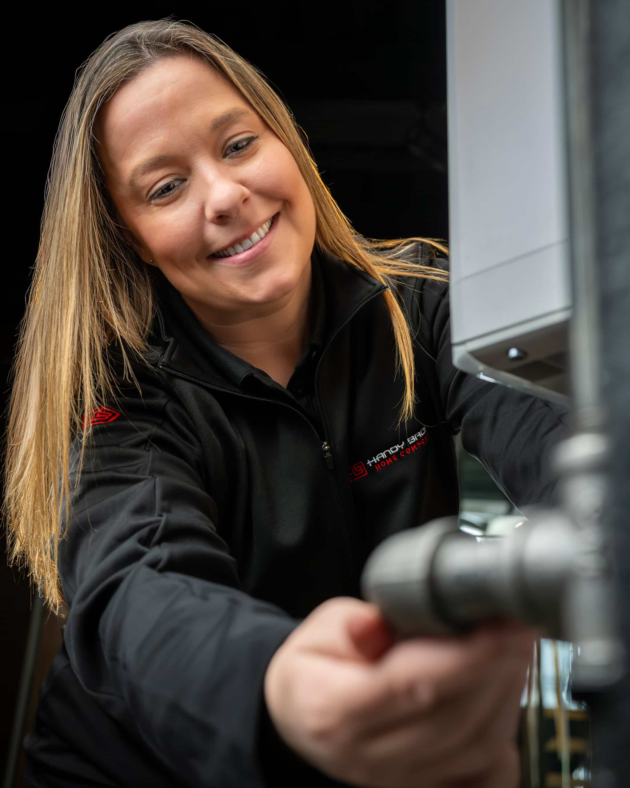 Jenn Bondy from the Handy Bros team