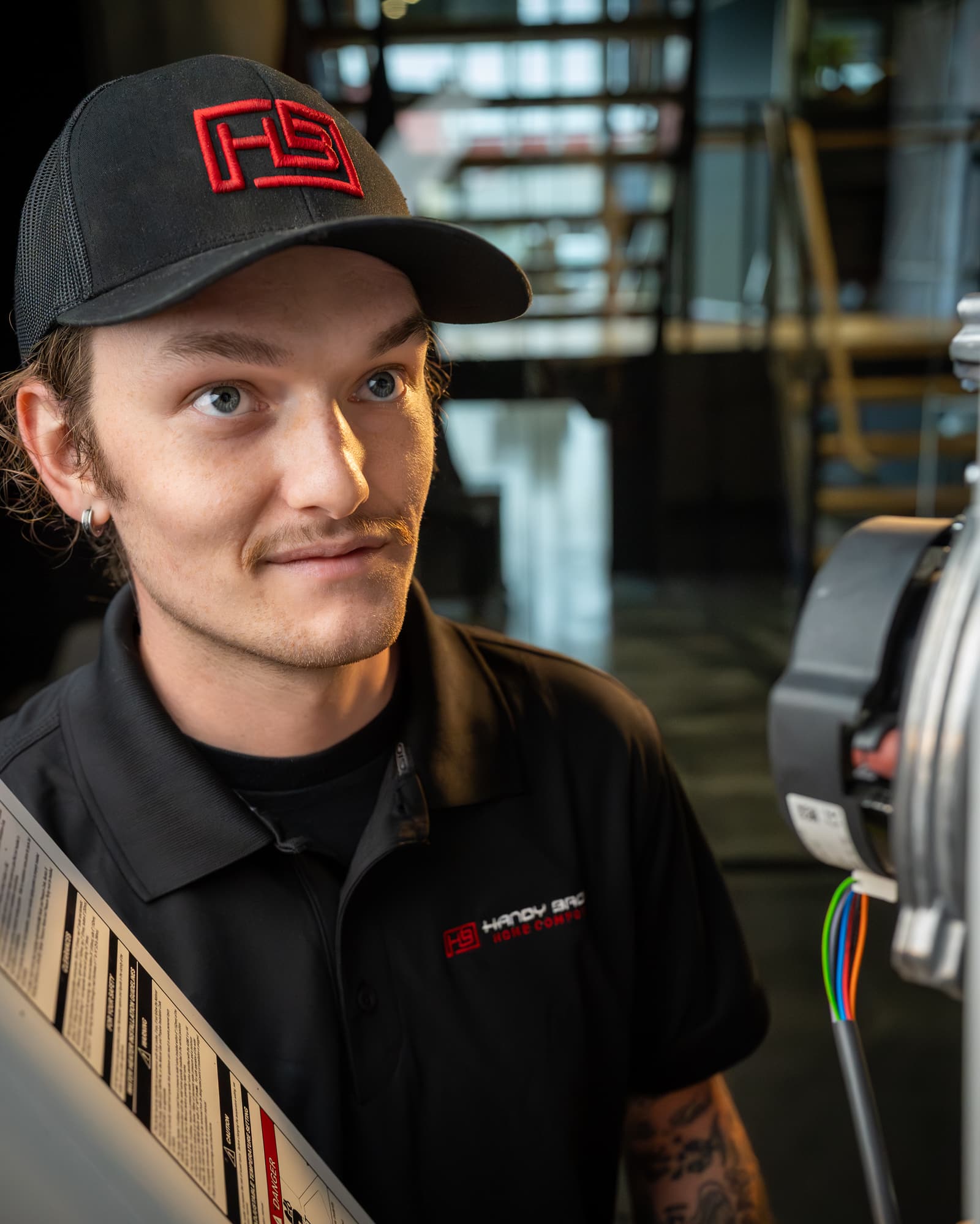Cale Mazurek from the Handy Bros team