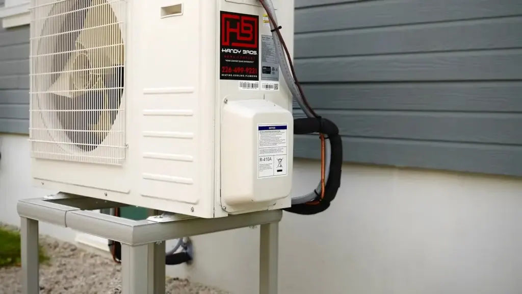 Cold-climate equipment tier cost factor for a Handy Bros ductless mini-split guide.