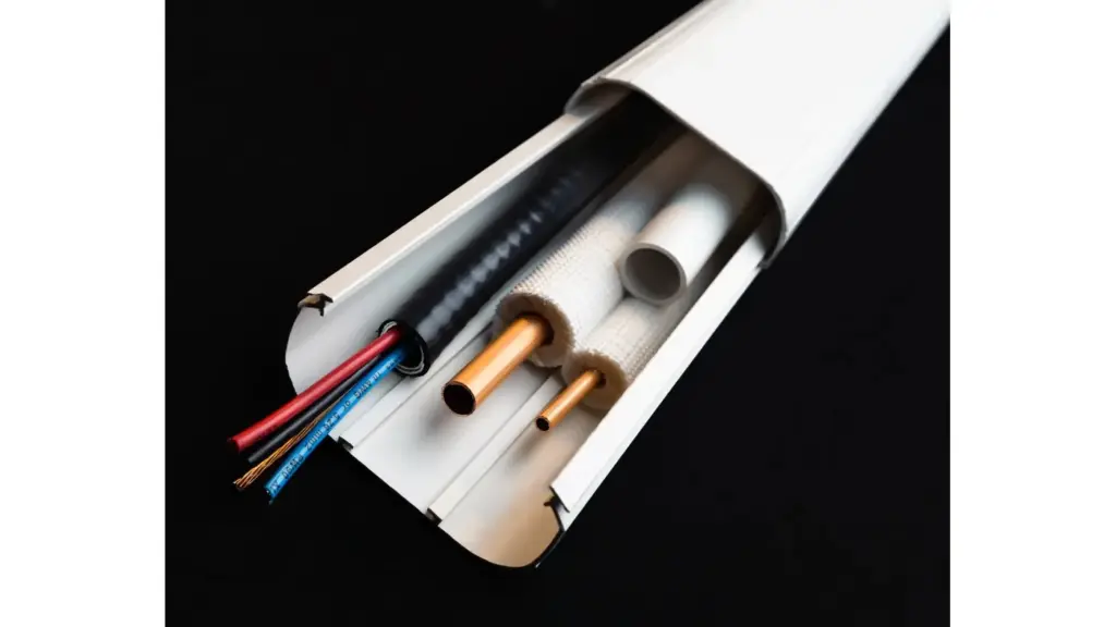 Line-set routing and covers cost factor for a Handy Bros ductless mini-split guide.